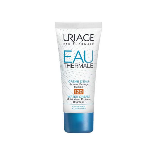 Uriage Eau Thermale Light Water Cream SPF20 40ml - Lightweight Moisturizing Cream with SPF20 Protection