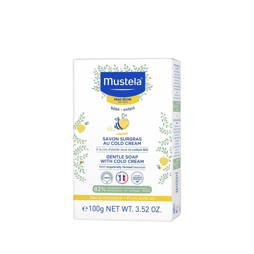 Mustela Cold Cream Soap - Gentle Cleansing Bar | 100g