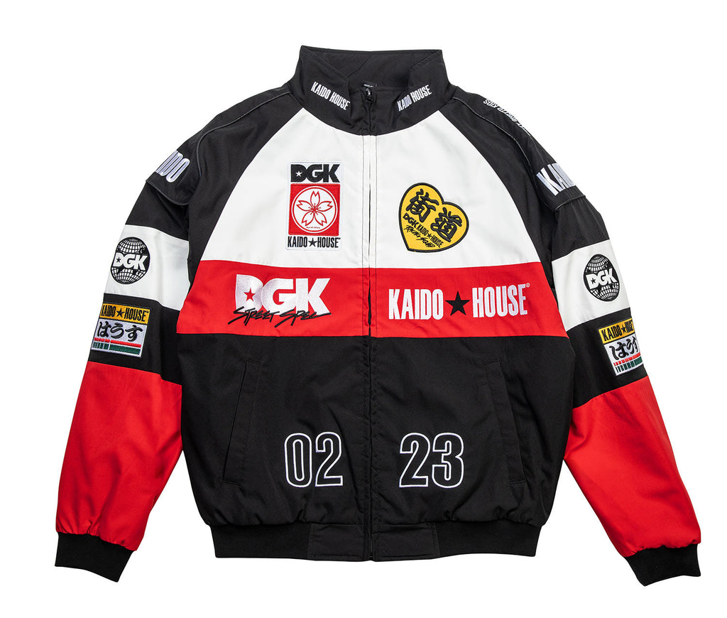 DGK x Kaido House Camber Racing Jacket - Multi by Skates USA