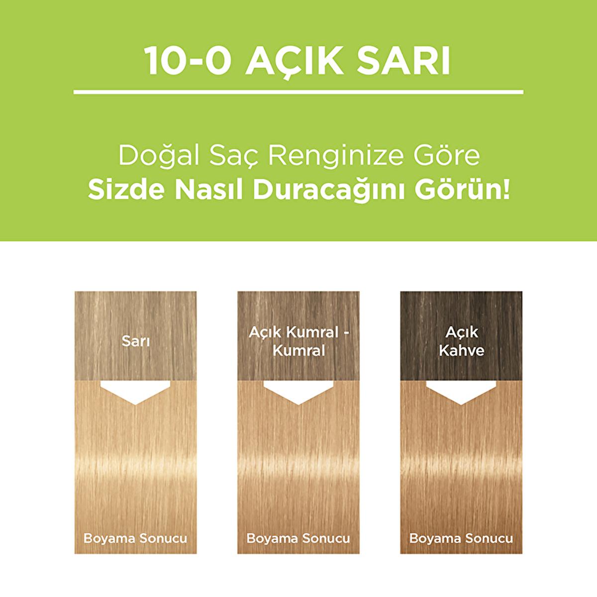 Palette Natural Light Blonde Hair Dye 10-0 - Permanent, Natural Ingredients Enriched Formula