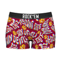 Rock 'Em Socks Women's Boy Shorts - Arizona State Sun Devils - Twisted Wordmark — main product shot
