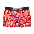 Rock 'Em Socks Women's Boy Shorts - Cincinnati Bearcats - Twisted Wordmark — main product shot