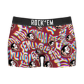 Rock 'Em Socks Women's Boy Shorts - Florida State Seminoles - Twisted Wordmark — main product shot