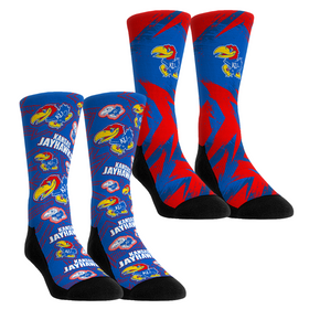 Rock 'Em Socks Kansas Jayhawks - Game Day 2-Pack