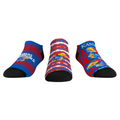 Rock 'Em Socks Kansas Jayhawks - Low Cut  - Make Some Noise (3-Pack) — main product shot