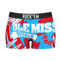 Rock 'Em Socks Rock 'Em Socks Women's Boy Shorts - Ole Miss Rebels - Team Blast — main product shot