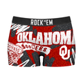 Rock 'Em Socks Rock 'Em Socks Women's Boy Shorts - Oklahoma Sooners - Team Blast — main product shot
