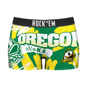 Rock 'Em Socks Women's Boy Shorts - Oregon Ducks - Team Blast