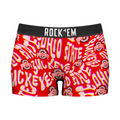 Rock 'Em Socks Women's Boy Shorts - Ohio State Buckeyes  - Twisted Wordmark — main product shot