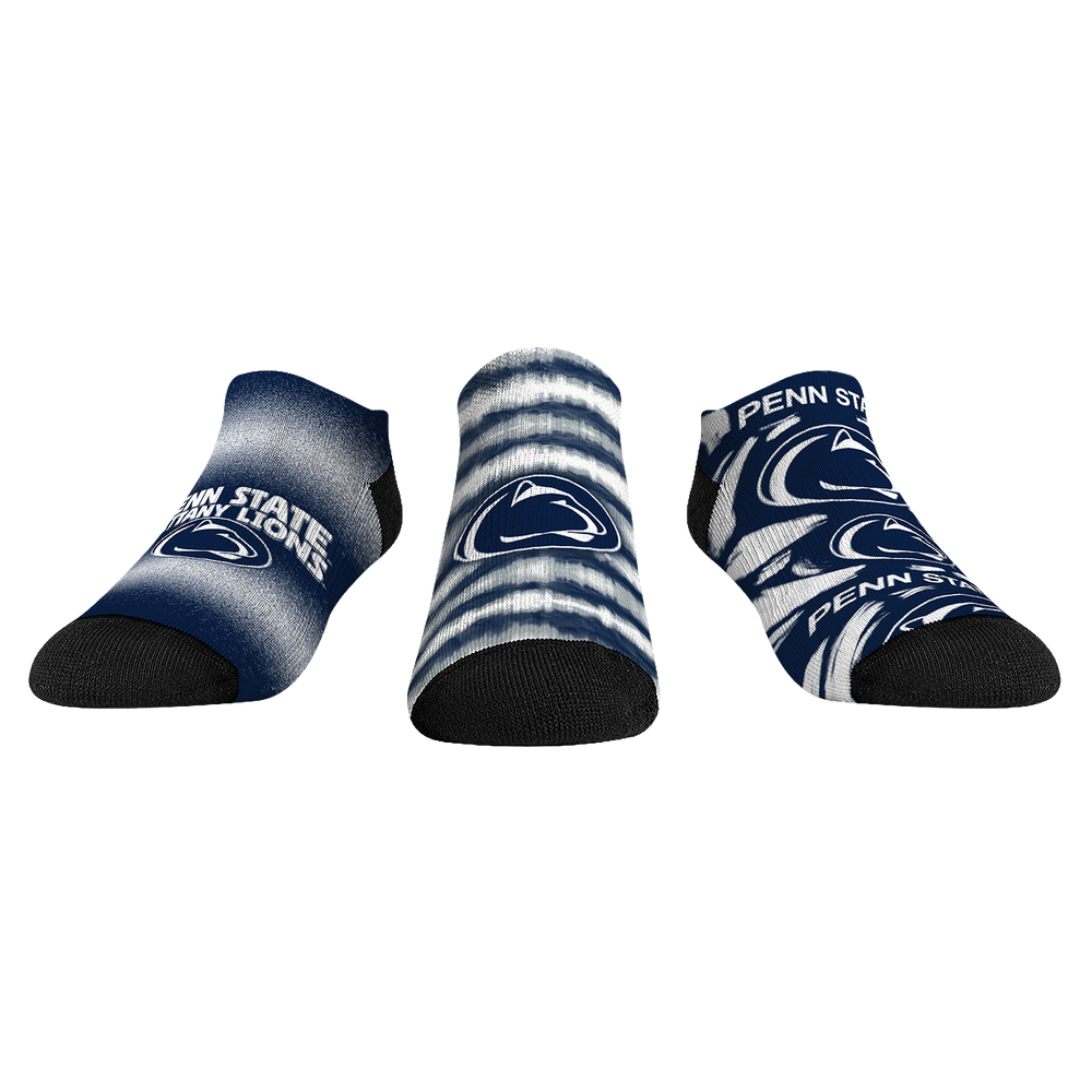 Rock 'Em Socks Penn State Nittany Lions - Low Cut  - Make Some Noise (3-Pack) — main product shot