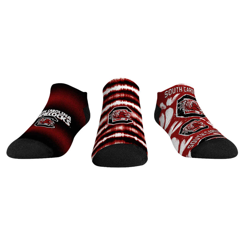Rock 'Em Socks South Carolina Gamecocks - Low Cut  - Make Some Noise (3-Pack) — main product shot