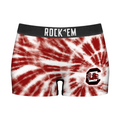 Rock 'Em Socks Women's Boy Shorts - South Carolina Gamecocks - Team Tie Dye — main product shot