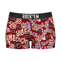 Rock 'Em Socks Women's Boy Shorts - South Carolina Gamecocks - Twisted Wordmark — main product shot