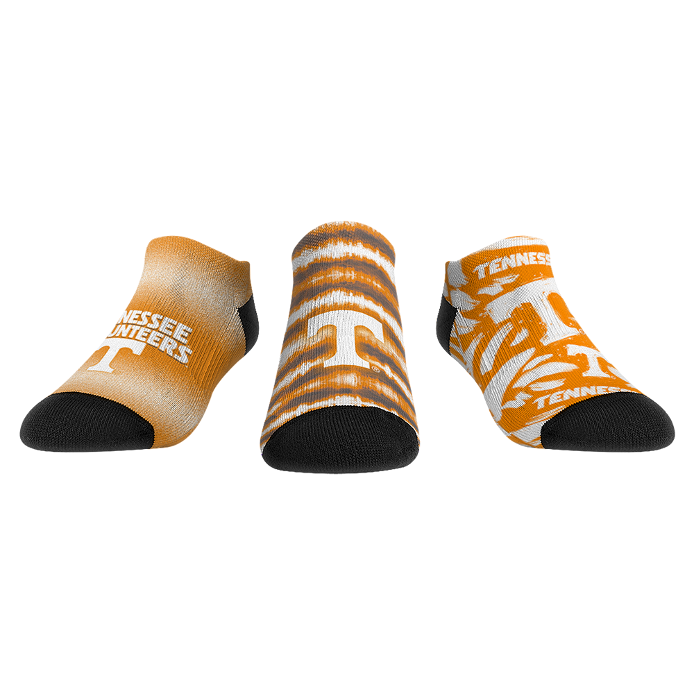 Rock 'Em Socks Tennessee Volunteers - Low Cut  - Make Some Noise (3-Pack) — main product shot