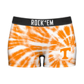 Rock 'Em Socks Women's Boy Shorts - Tennessee Volunteers - Team Tie Dye — main product shot