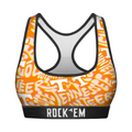 Rock 'Em Socks Women's Sports Bra - Tennessee Volunteers - Twisted Wordmark — main product shot
