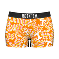 Rock 'Em Socks Women's Boy Shorts - Tennessee Volunteers - Twisted Wordmark — main product shot