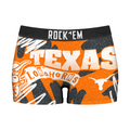 Rock 'Em Socks Rock 'Em Socks Women's Boy Shorts - Texas Longhorns - Team Blast — main product shot