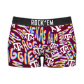 Rock 'Em Socks Women's Boy Shorts - Texas A&M Aggies - Twisted Wordmark — main product shot