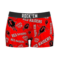 Rock 'Em Socks Women's Boy Shorts - Texas Tech Red Raiders - Logo All-Over — main product shot
