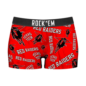 Women's Boy Shorts - Texas Tech Red Raiders - Logo All-Over