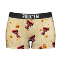 Rock 'Em Socks Women's Boy Shorts - Texas Tech Red Raiders - Full Tortilla — main product shot