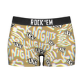 Rock 'Em Socks Women's Boy Shorts - UCF Knights - Twisted Wordmark — main product shot