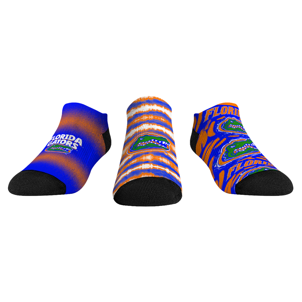 Rock 'Em Socks Florida Gators - Low Cut  - Make Some Noise (3-Pack) — main product shot