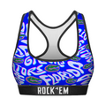 Rock 'Em Socks Women's Sports Bra - Florida Gators - Twisted Wordmark — main product shot