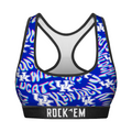 Rock 'Em Socks Women's Sports Bra - Kentucky Wildcats - Twisted Wordmark — main product shot