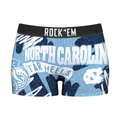 Rock 'Em Socks Women's Boy Shorts - North Carolina Tar Heels - Team Blast — main product shot