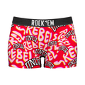 Rock 'Em Socks Women's Boy Shorts - UNLV Rebels - Twisted Wordmark — main product shot
