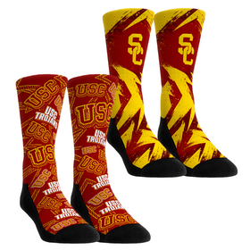 Rock 'Em Socks USC Trojans - Game Day 2-Pack