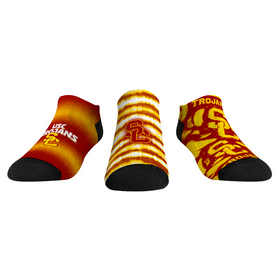 Rock 'Em Socks USC Trojans - Low Cut  - Make Some Noise (3-Pack)