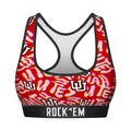 Rock 'Em Socks Rock 'Em Socks Women's Sports Bra - Utah Utes - Twisted Wordmark — main product shot