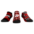 Rock 'Em Socks Wisconsin Badgers - Low Cut  - Make Some Noise (3-Pack) — main product shot