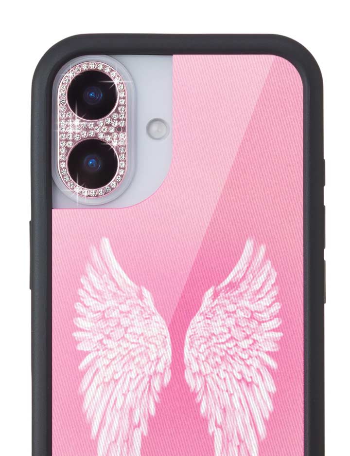 Wildflower Cases Camera Bling Cover | Pink — back view