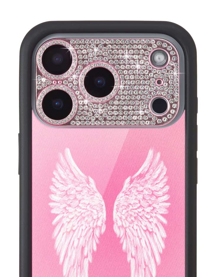 Wildflower Cases Camera Bling Cover | Pink — lifestyle context