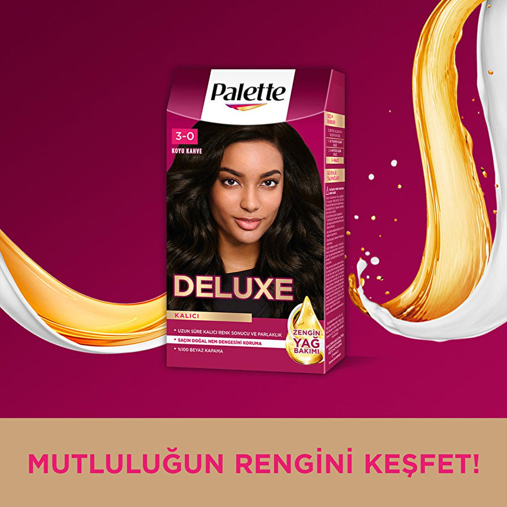 Palette Deluxe Hair Dye - Long-Lasting Rich Color & Nourishment for Vibrant Hair