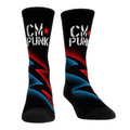 Rock 'Em Socks Rock 'Em Socks CM Punk - Bolt Splatter — main product shot