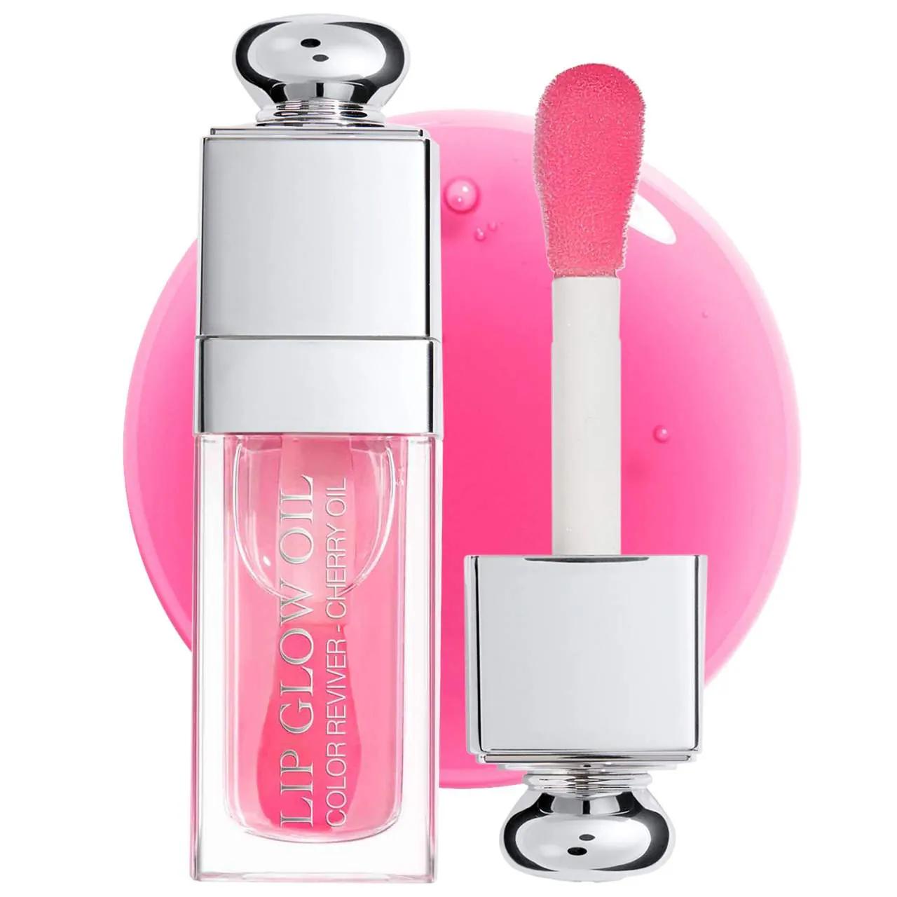 Lip Glow Oil by Dior - Nourishing, Glossy Lip Care with Custom Color