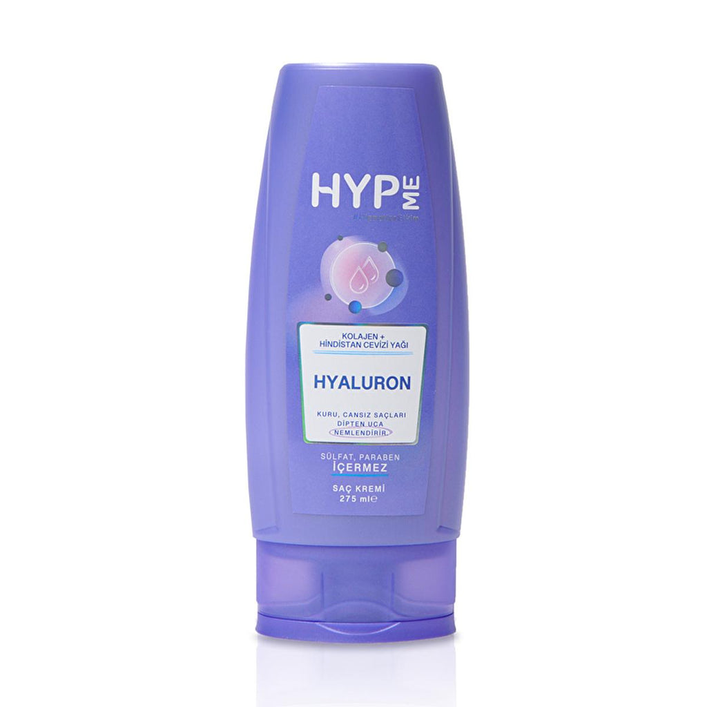 Hyp Me Hyaluronic Acid & Coconut Oil Moisturizing Sulfate-Free Hair Conditioner | Hydrating, Softening, & Collagen Enriched for Dry & Damaged Hair
