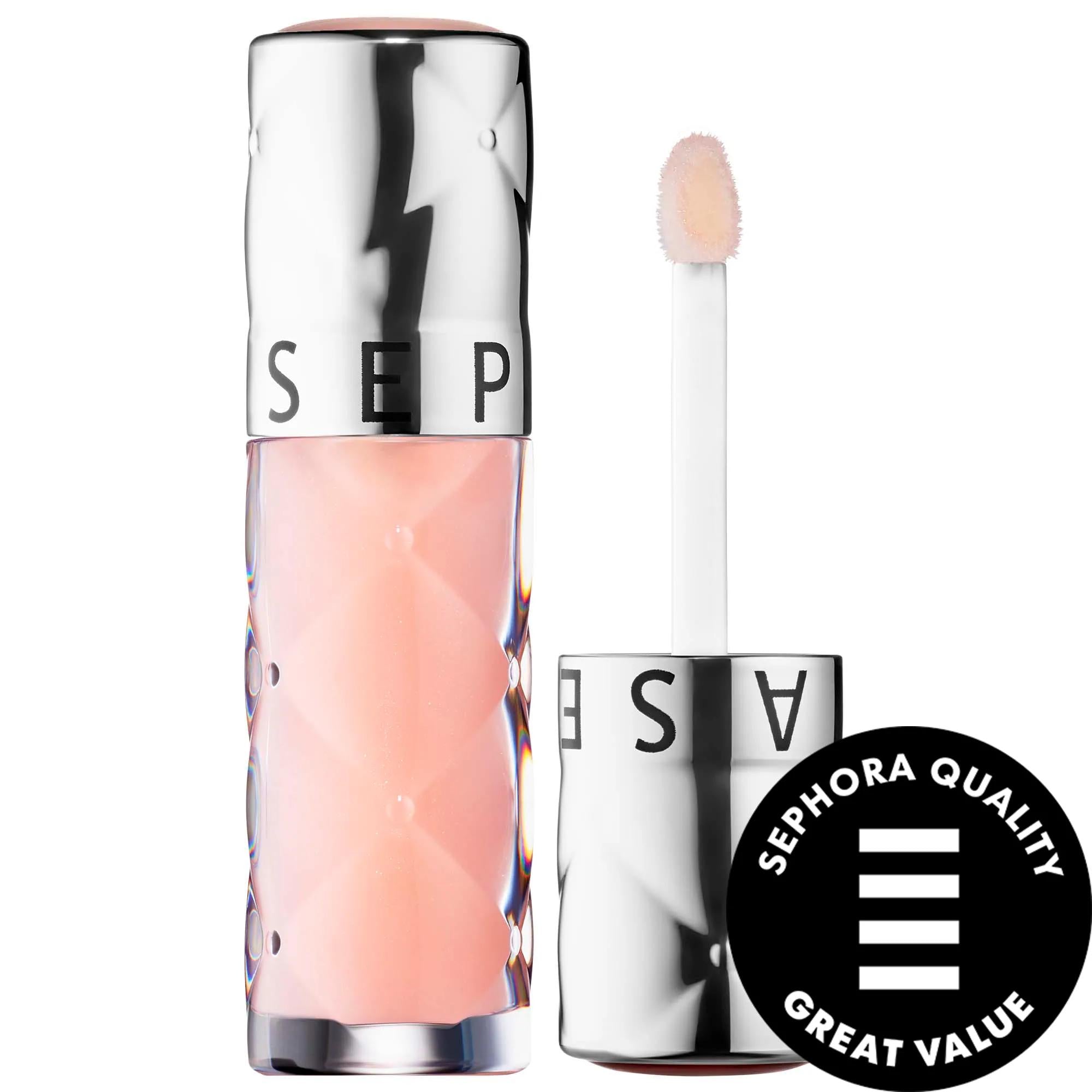 Outrageous Plump: Hydrating Lip Gloss for Fuller Lips & High Shine - Sunflower, Ginger & Peppermint Oil Lip Plumper