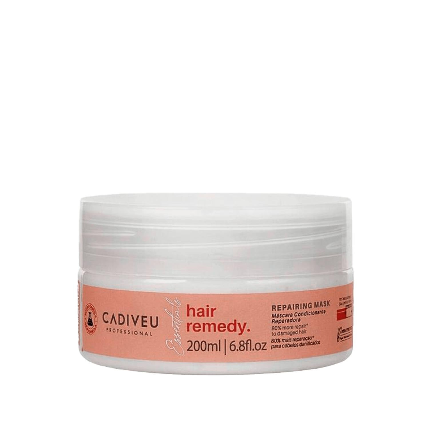 Cadiveu Essentials Hair Remedy Mask 200ml - Nourishing Hair Treatment for Damaged or Dry Hair