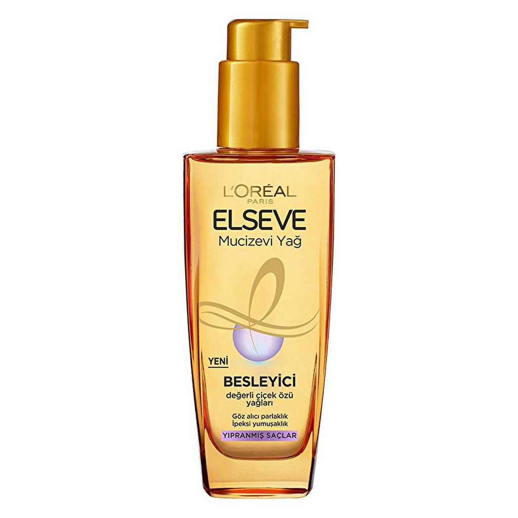 Loreal Paris Elseve Extraordinary Oil - Hair Repair Oil with 6 Precious Flower Extracts, 3.38 fl oz