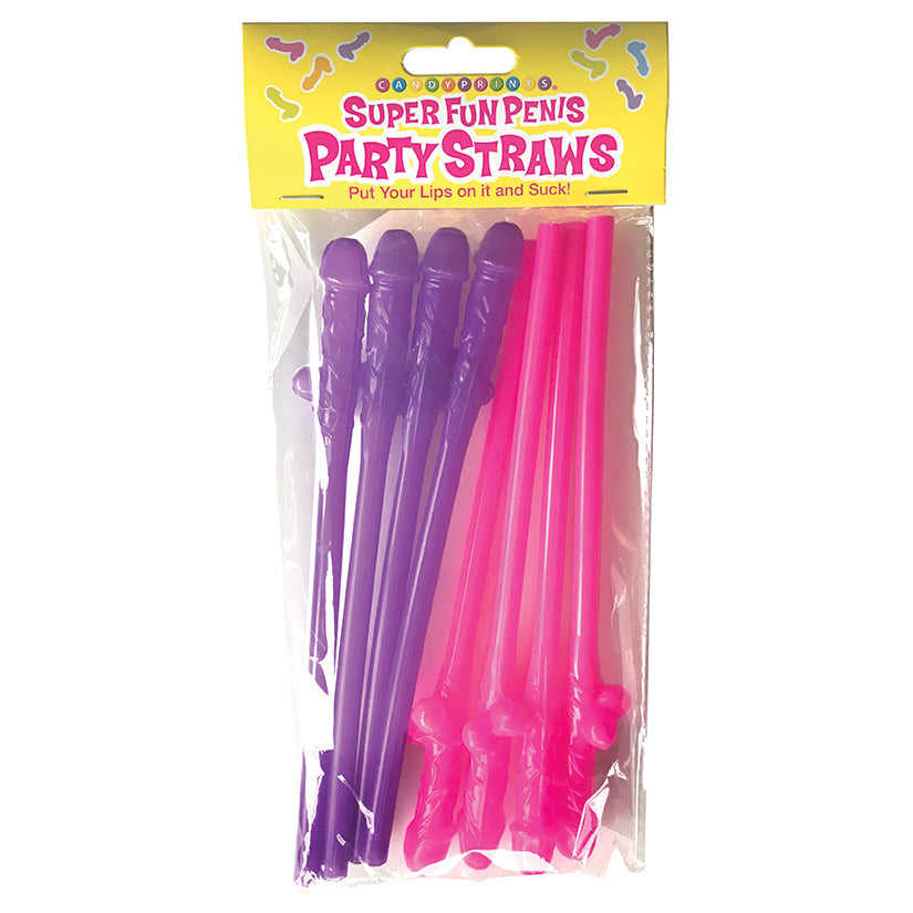 Love Spark Cove | Intimate Apparel, Pleasure Shop & Free Shipping Super Fun Penis Party Straws — main product shot