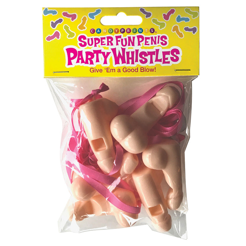 Love Spark Cove | Intimate Apparel, Pleasure Shop & Free Shipping Super Fun Penis Party Whistles 6pk — main product shot
