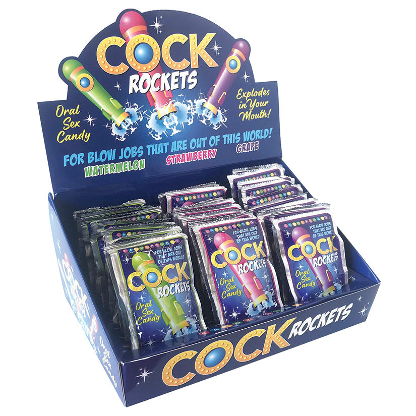 Love Spark Cove | Intimate Apparel, Pleasure Shop & Free Shipping Cock Rockets Display of 36 — main product shot