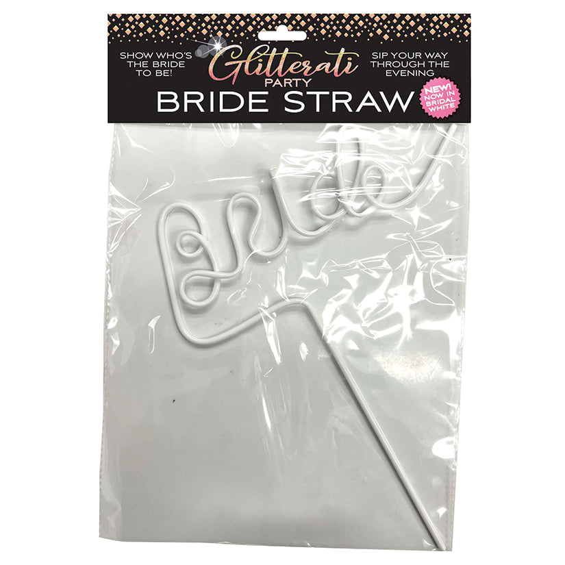 Love Spark Cove | Intimate Apparel, Pleasure Shop & Free Shipping Glitterati Bride Straw-White — main product shot