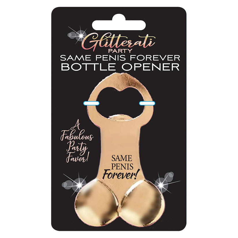 Love Spark Cove | Intimate Apparel, Pleasure Shop & Free Shipping Glitterati Penis Bottle Opener — main product shot